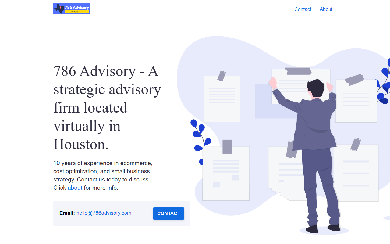 786advisory.com screenshot