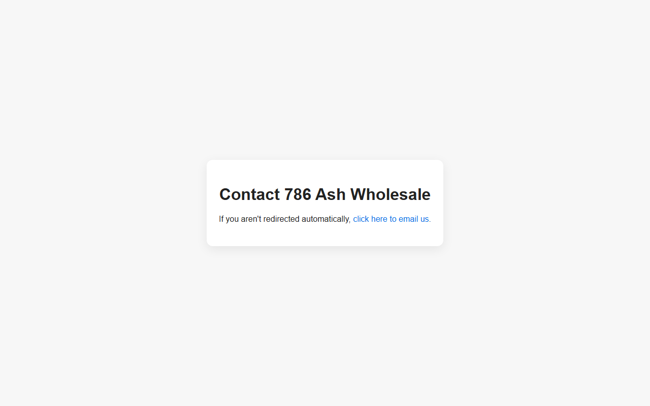 786ashwholesale.com screenshot