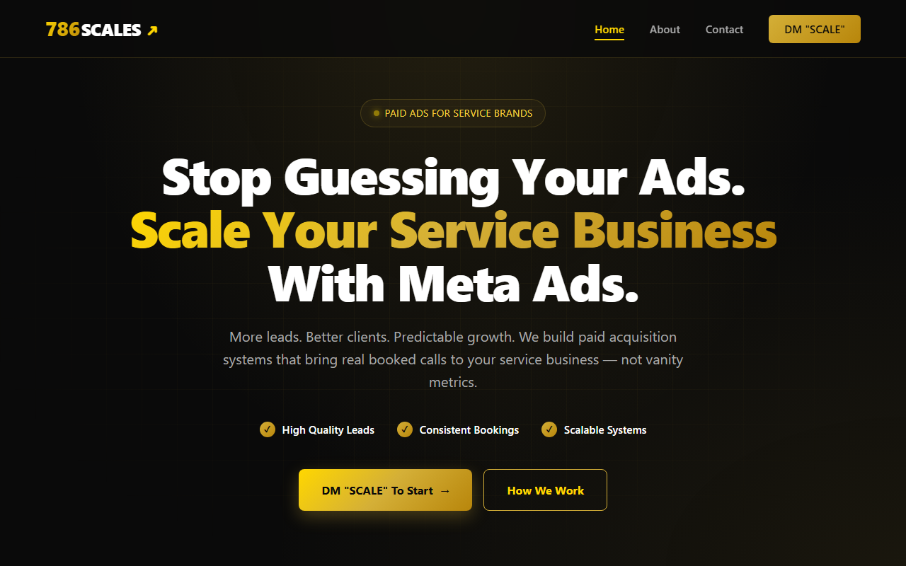 786brandscaling.com screenshot