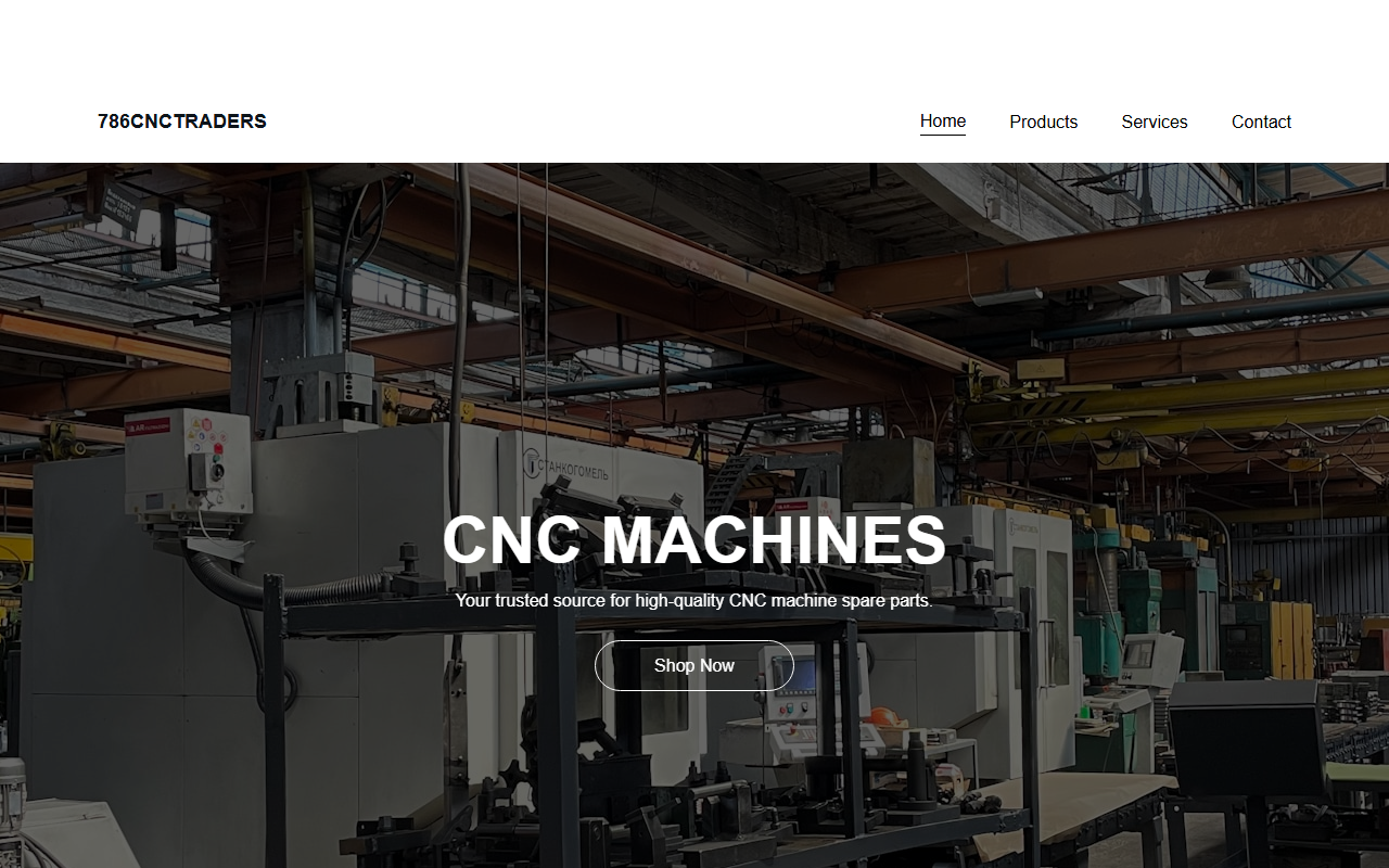 786cnctraders.com screenshot
