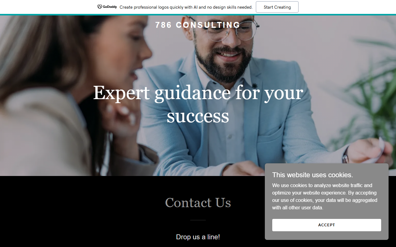 786consulting.com screenshot
