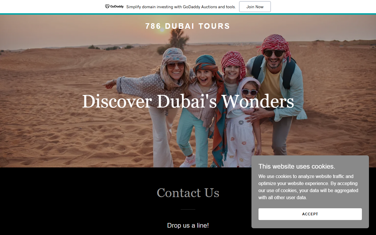786dubaitours.com screenshot