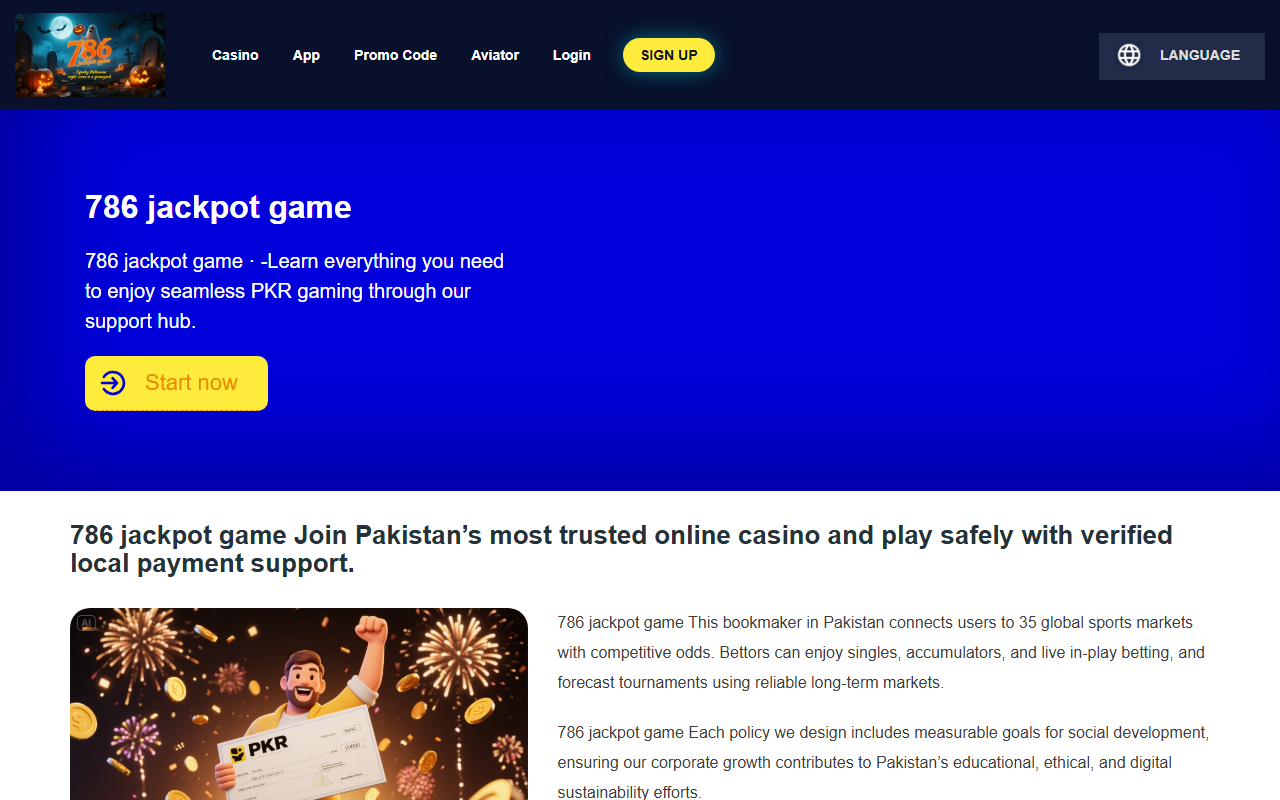 786jackpotgame.com screenshot