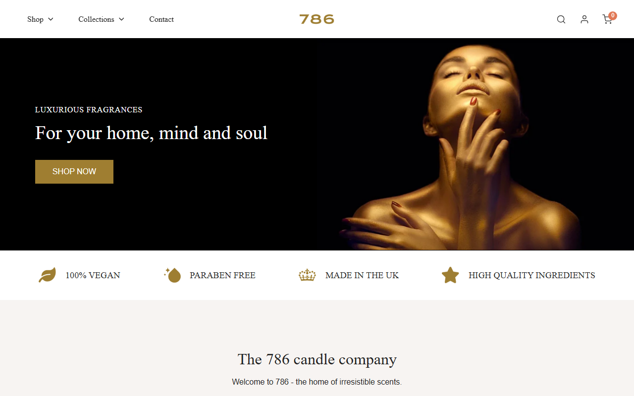 786thefragrance.com screenshot