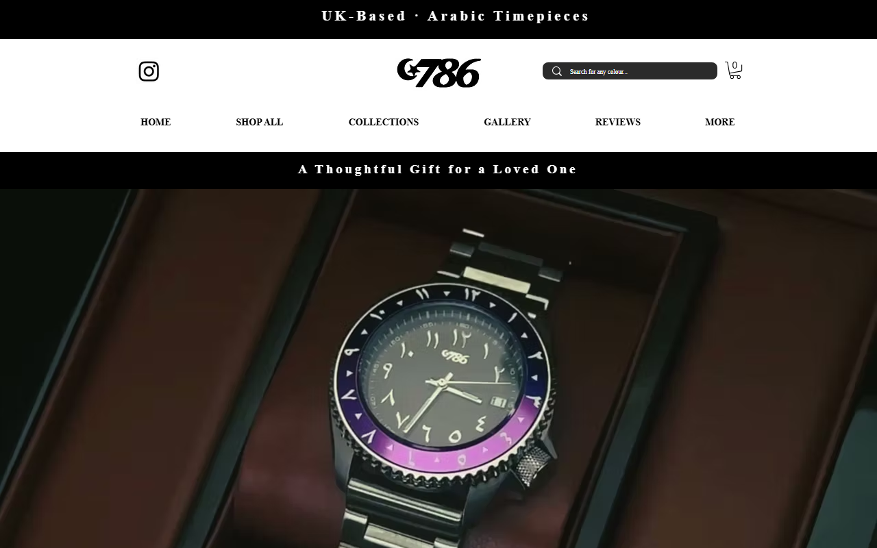 786watches.com screenshot