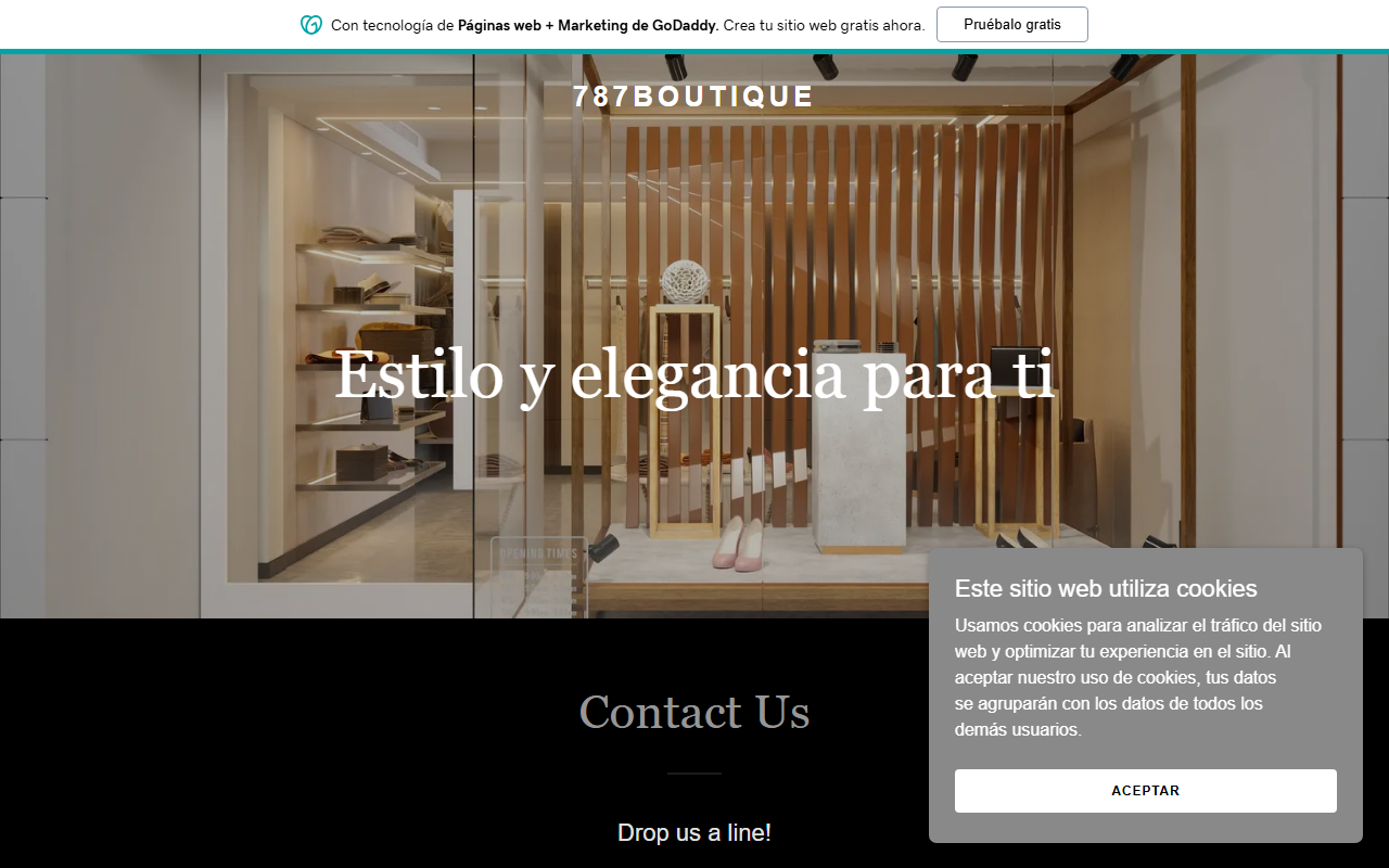 787boutique.com screenshot