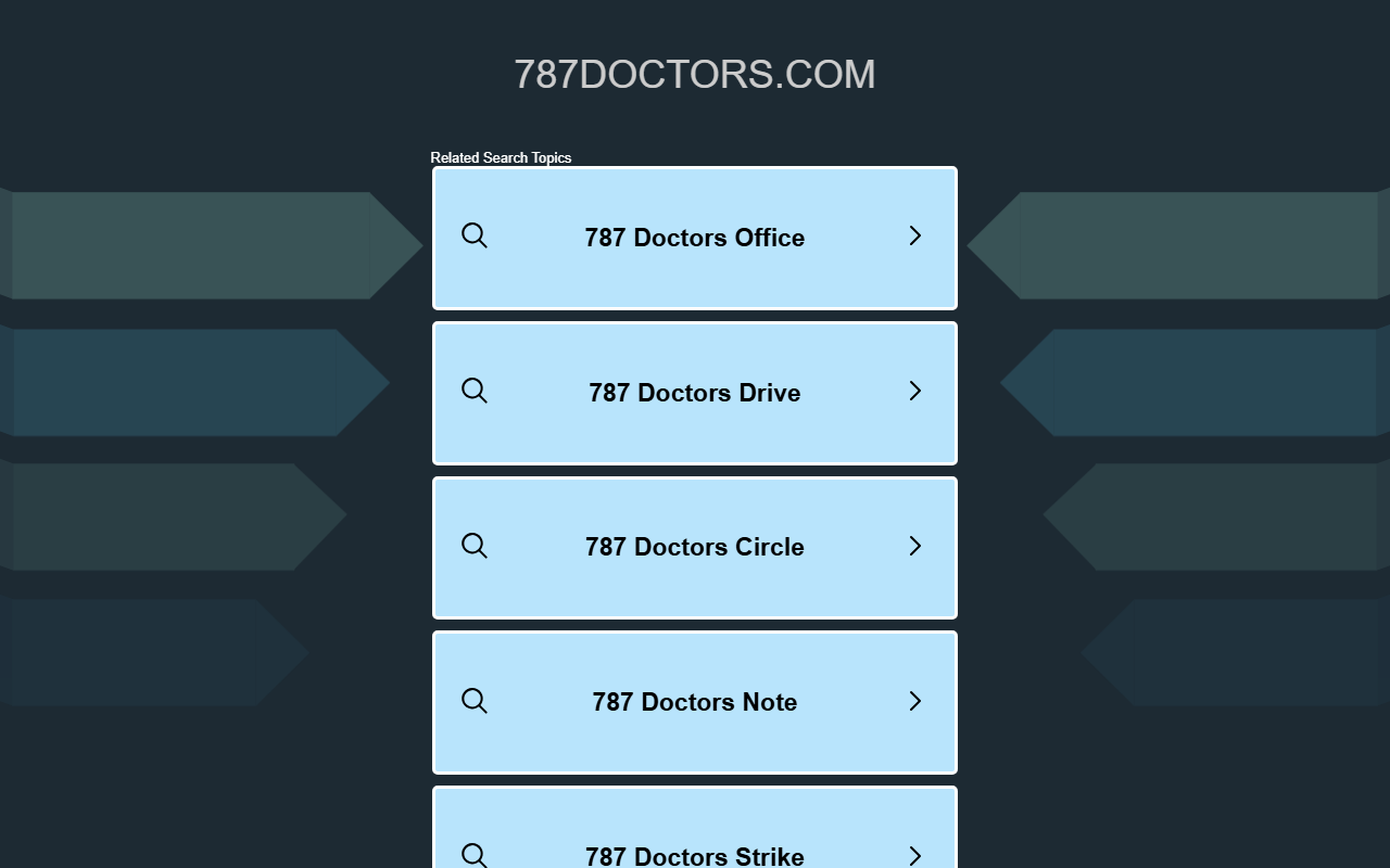 787doctors.com screenshot