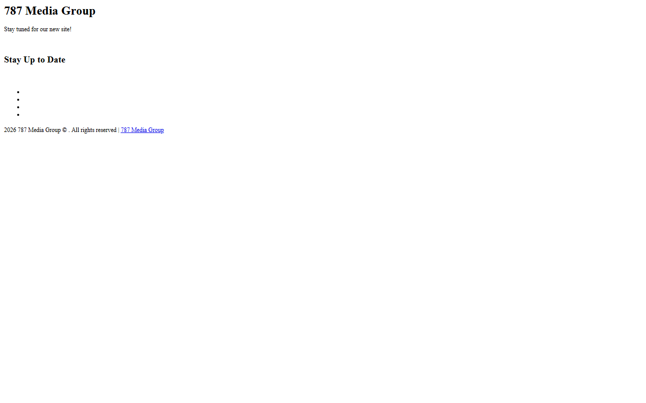 787mediagroup.com screenshot