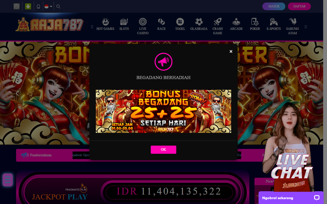 787rajaraja.com screenshot