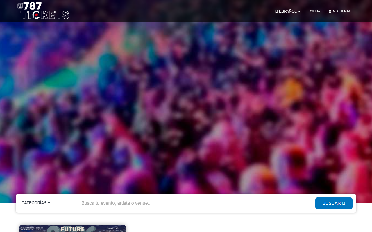 787tickets.com screenshot