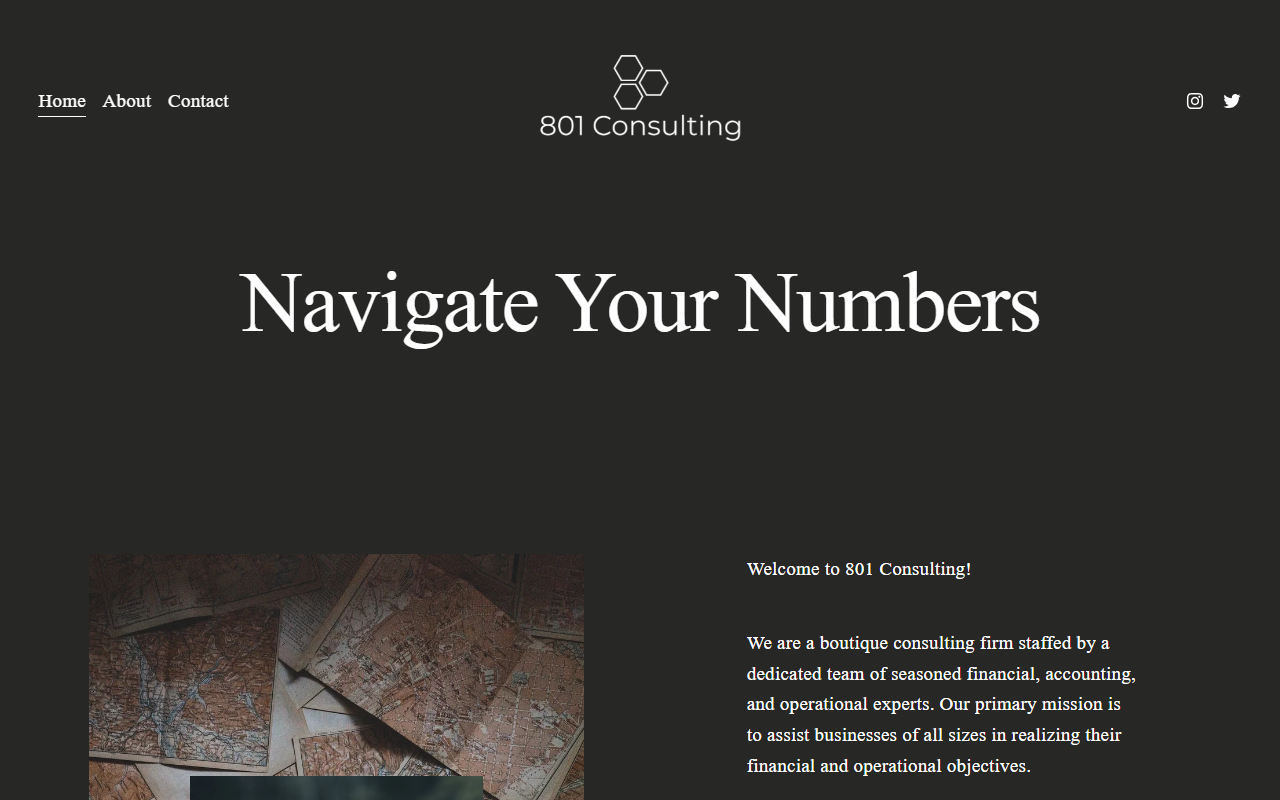801consult.com screenshot