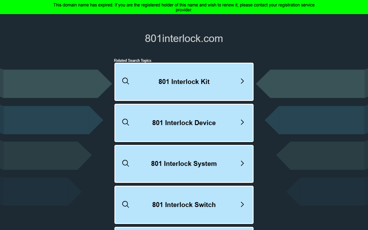 801interlock.com screenshot