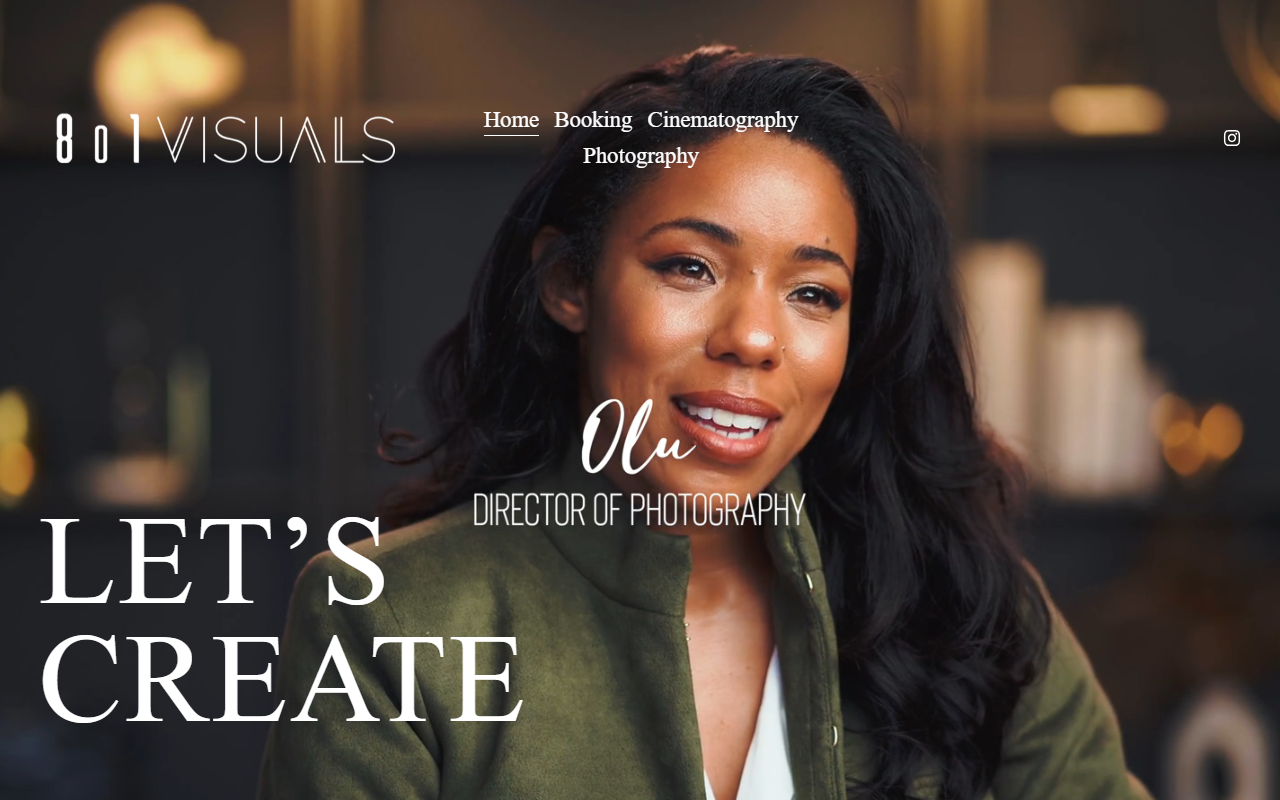 801visuals.com screenshot