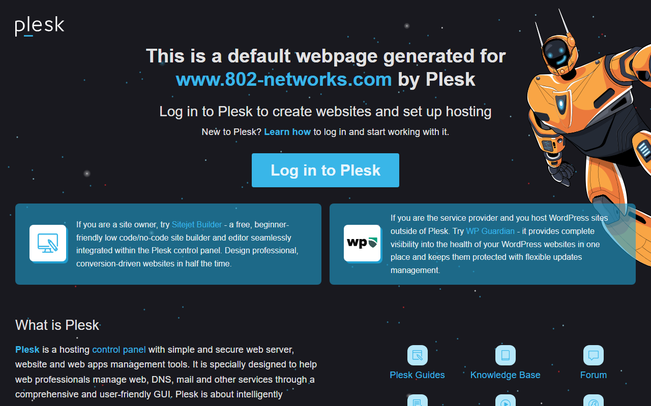 802-networks.com screenshot