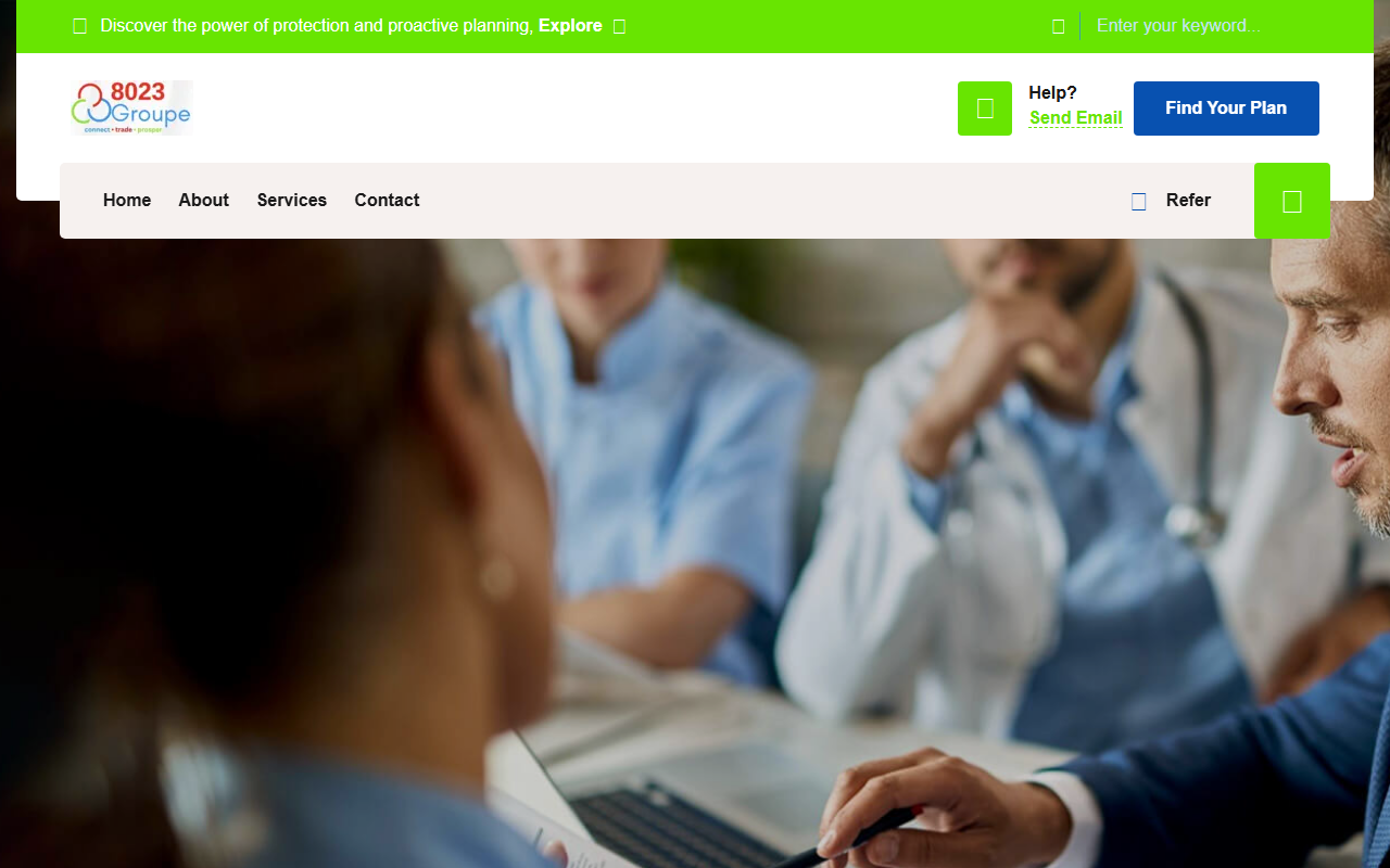 8023groupe.com screenshot