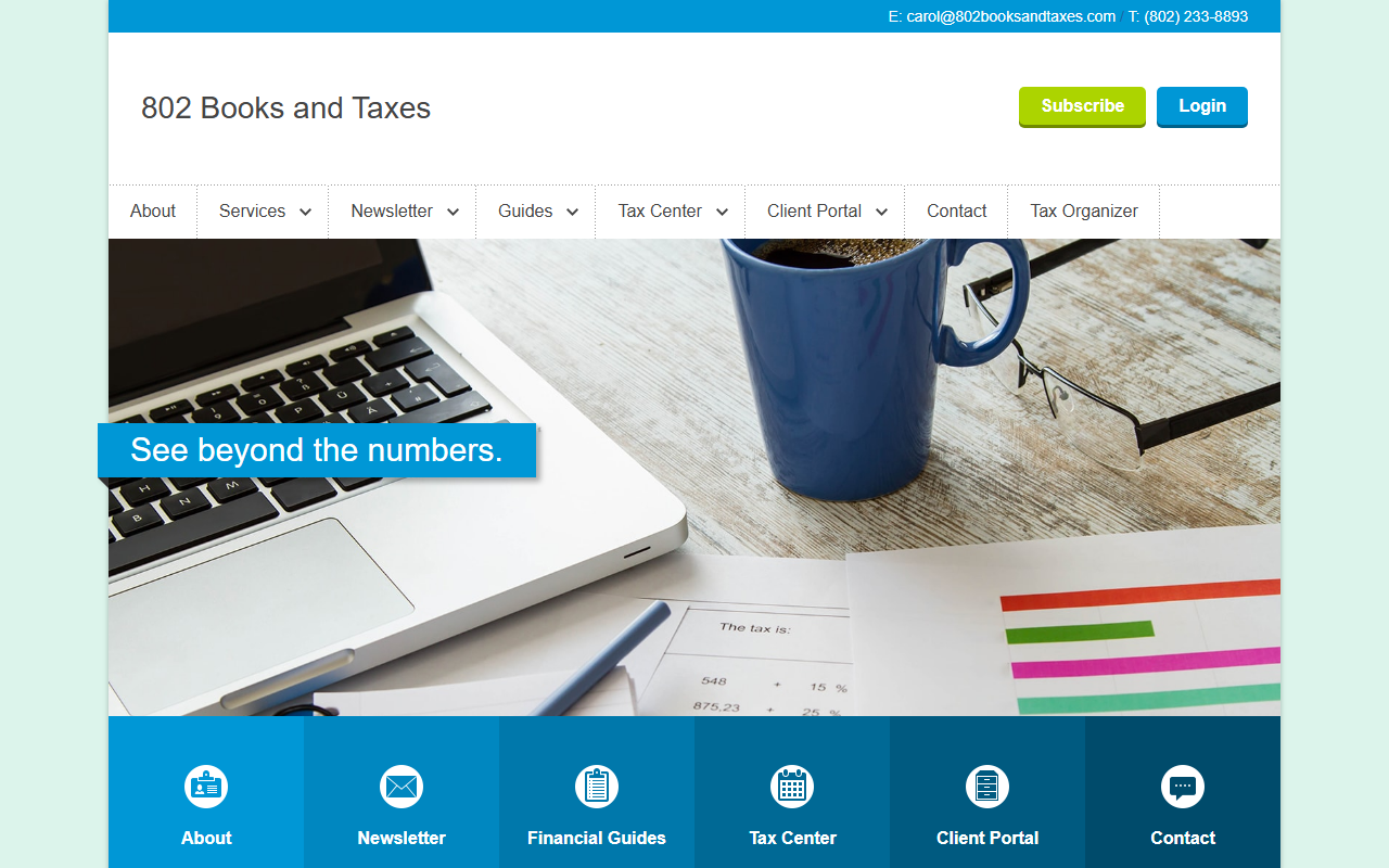 802booksandtax.com screenshot
