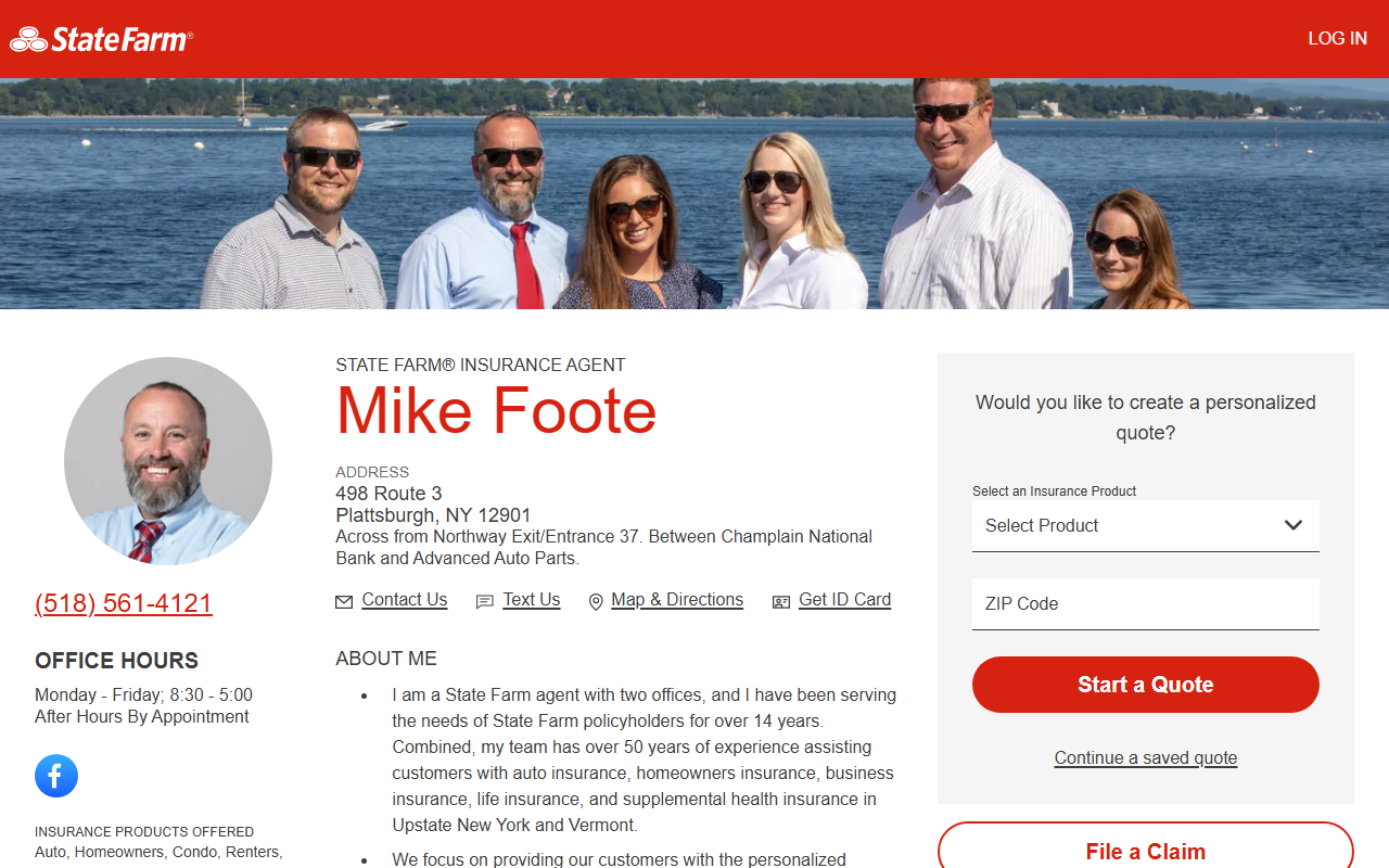 802insurance.com screenshot