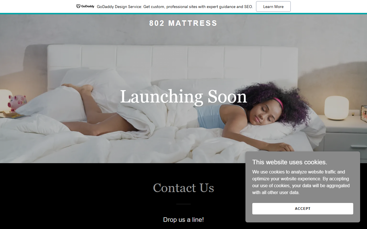 802mattress.com screenshot