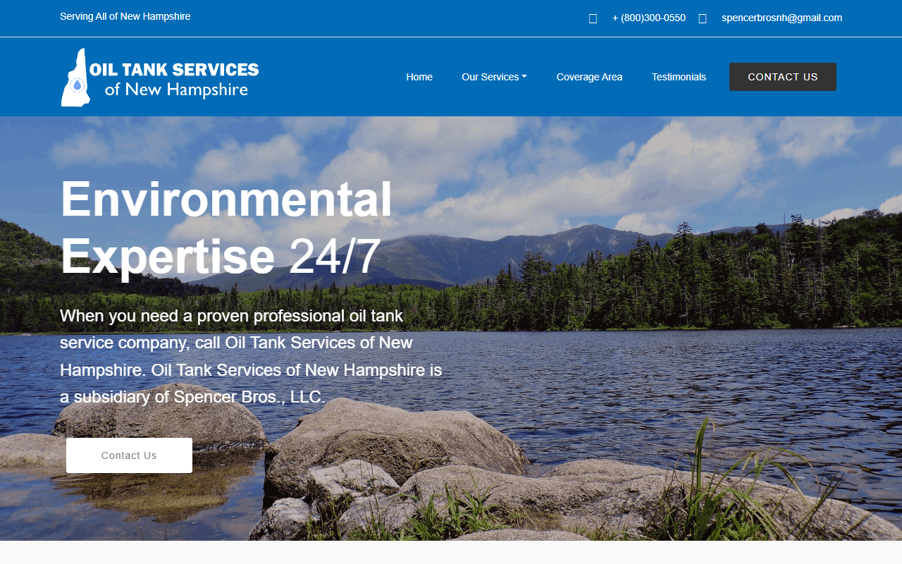 802oiltank.com screenshot