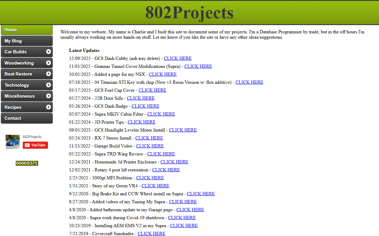 802projects.com screenshot