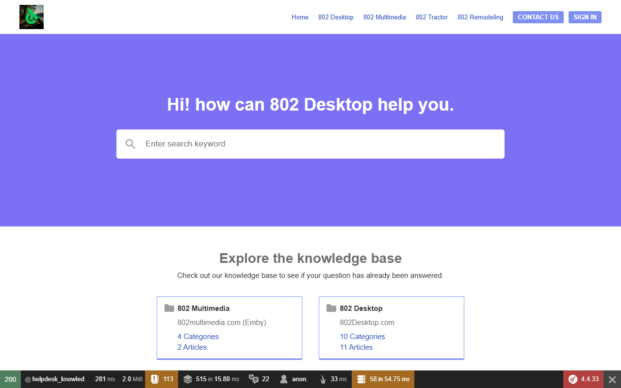 802support.com screenshot