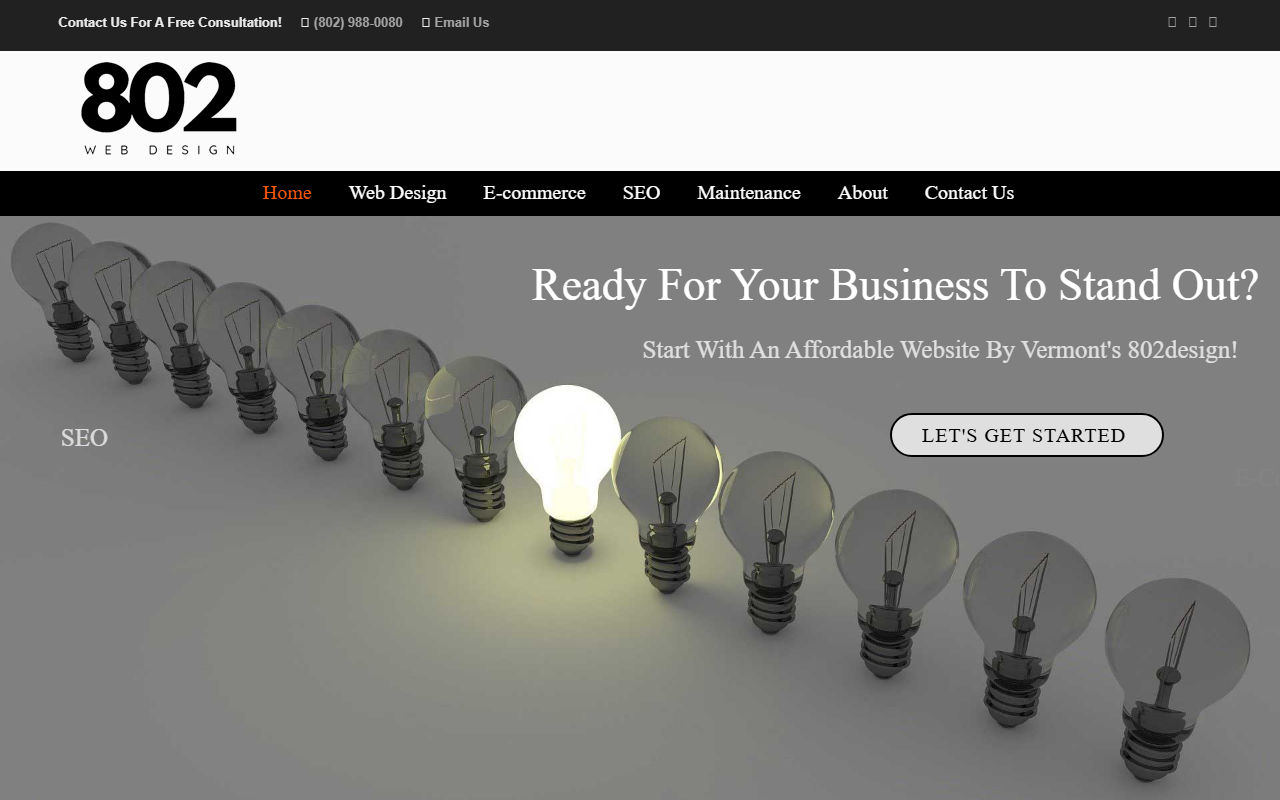 802webdesigns.com screenshot