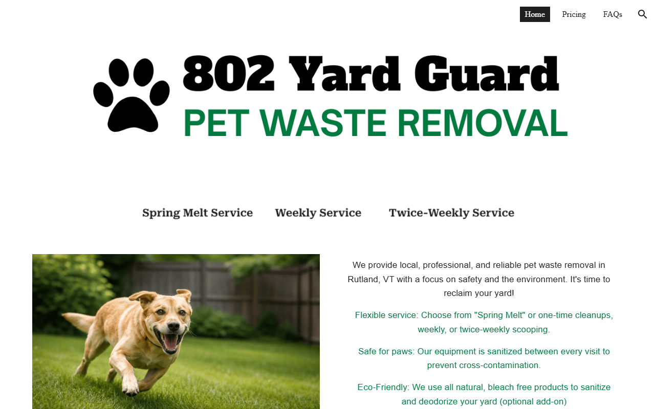 802yardguard.com screenshot