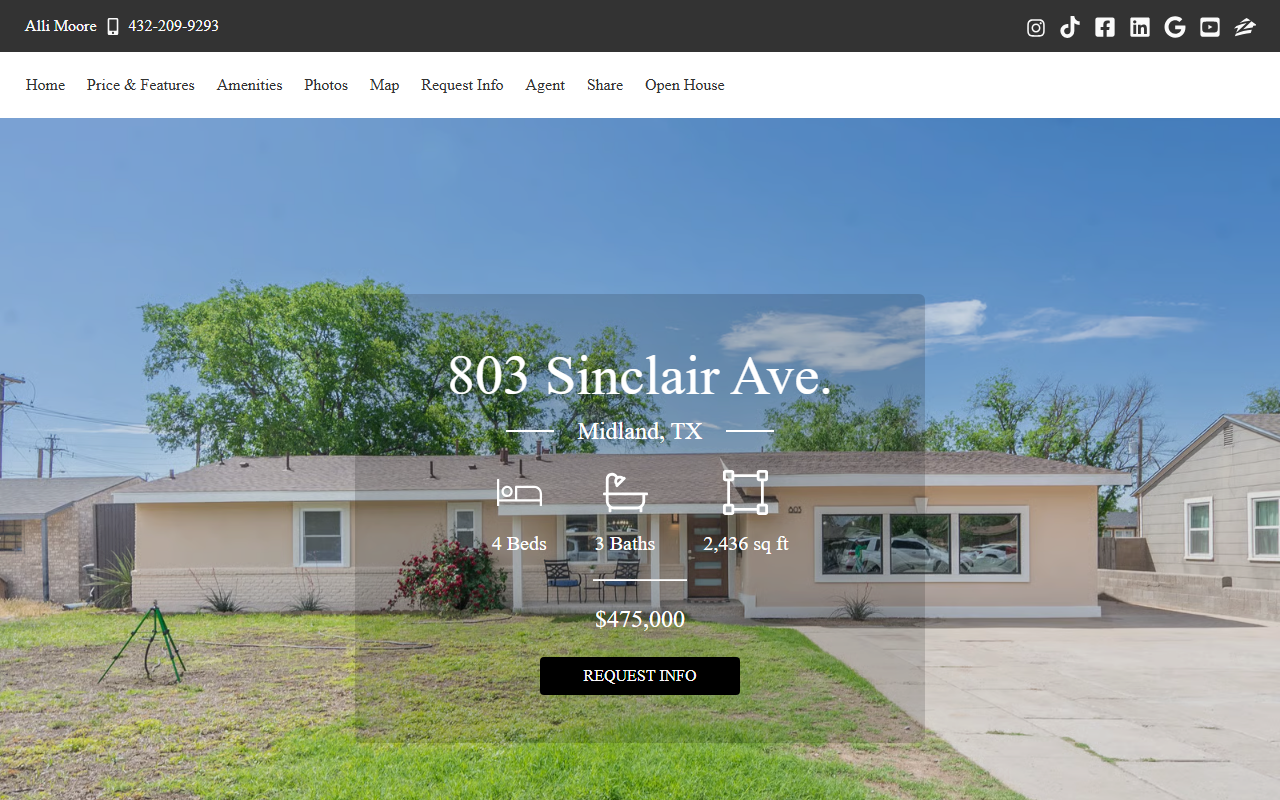 803sinclair.com screenshot
