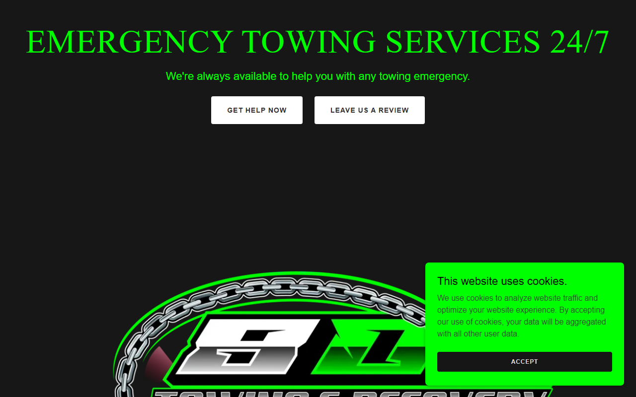 803towingsc.com screenshot