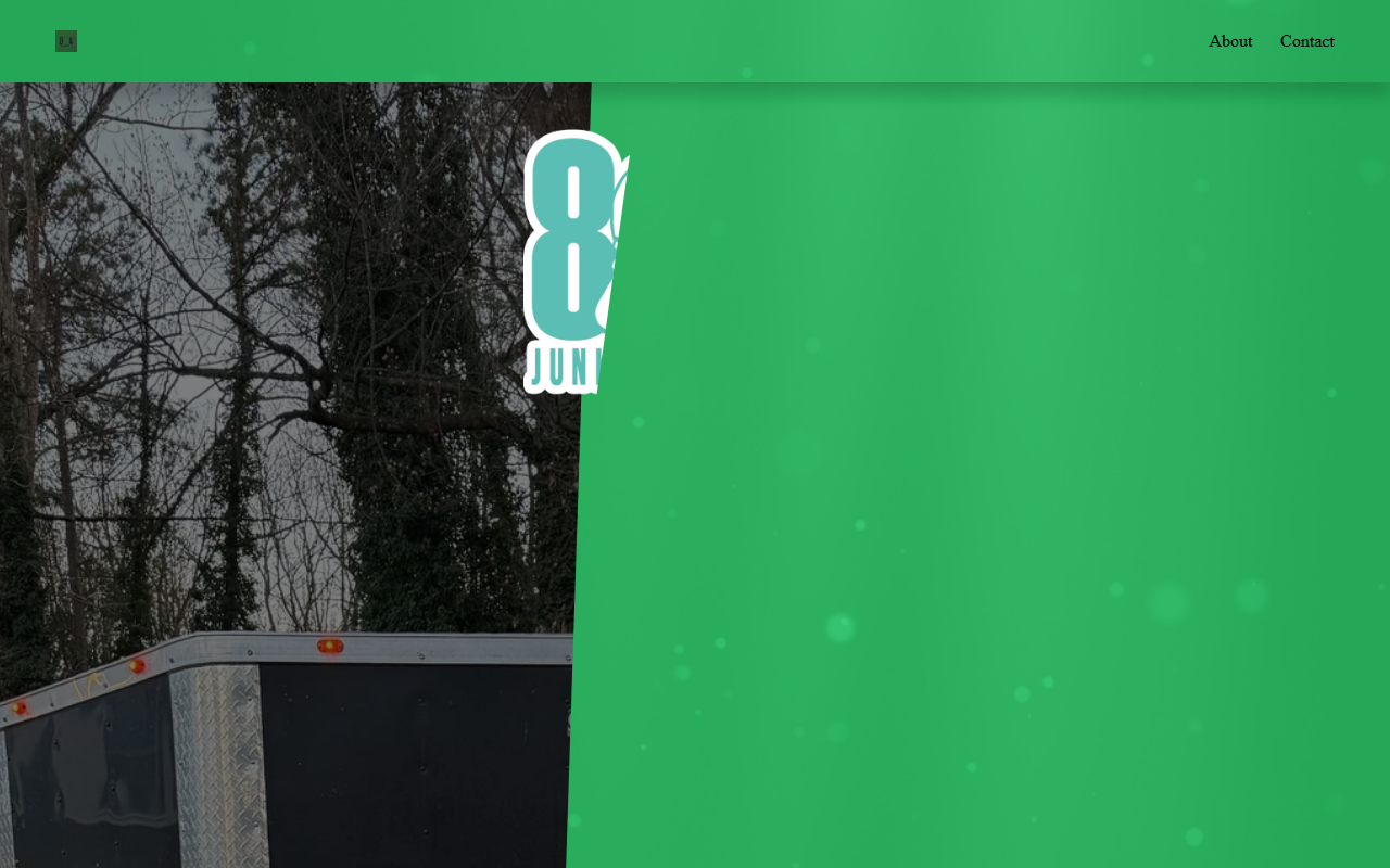 804junkremoval.com screenshot
