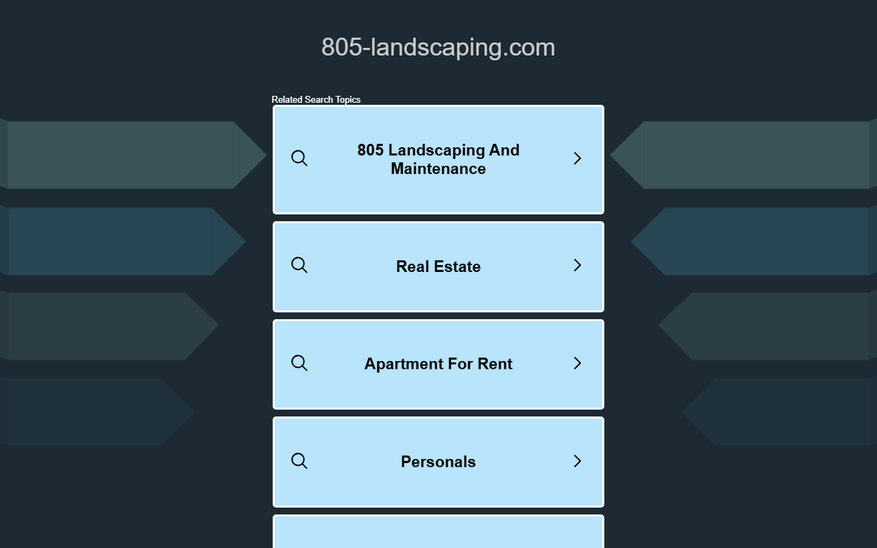 805-landscaping.com screenshot