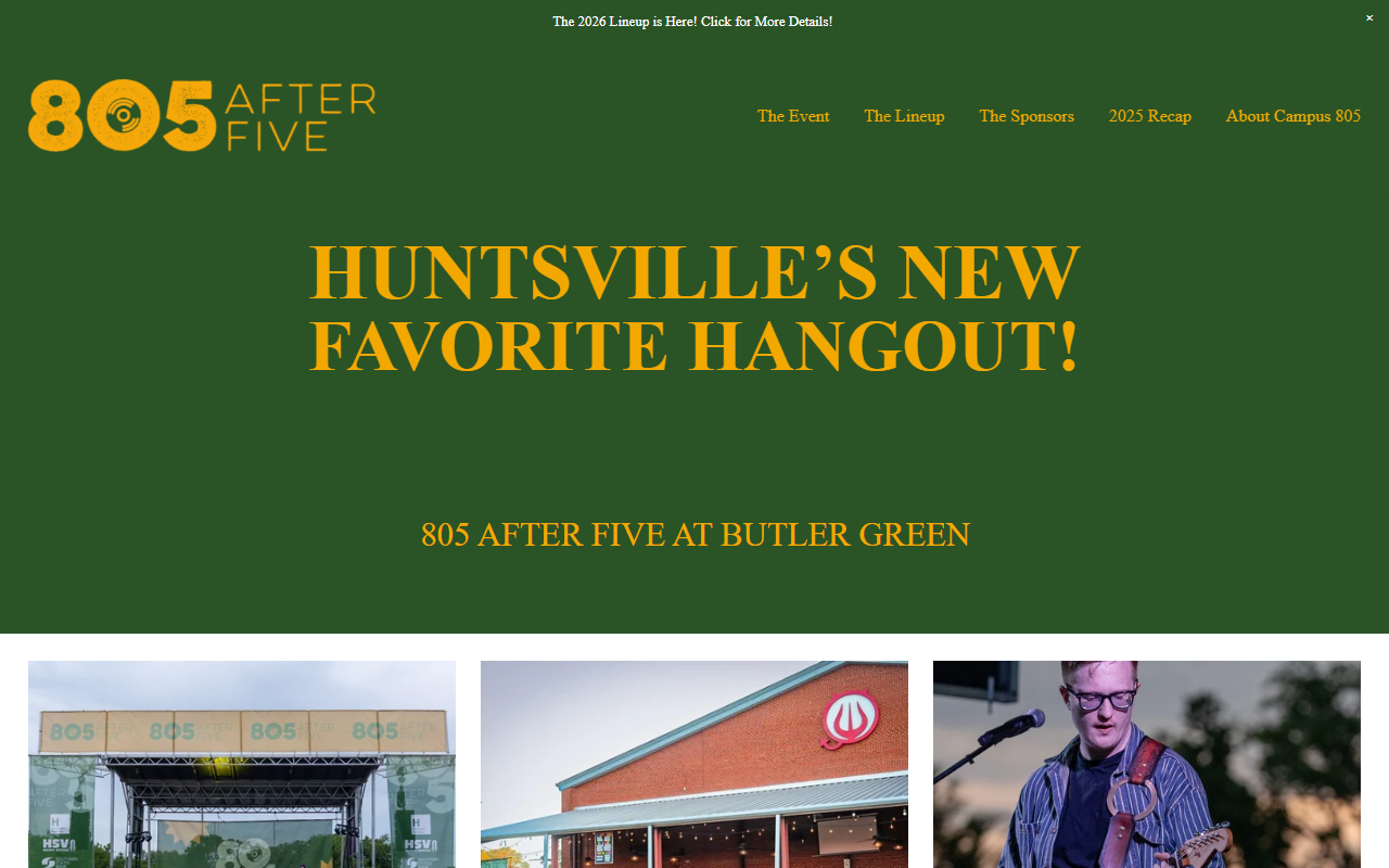 805afterfive.com screenshot