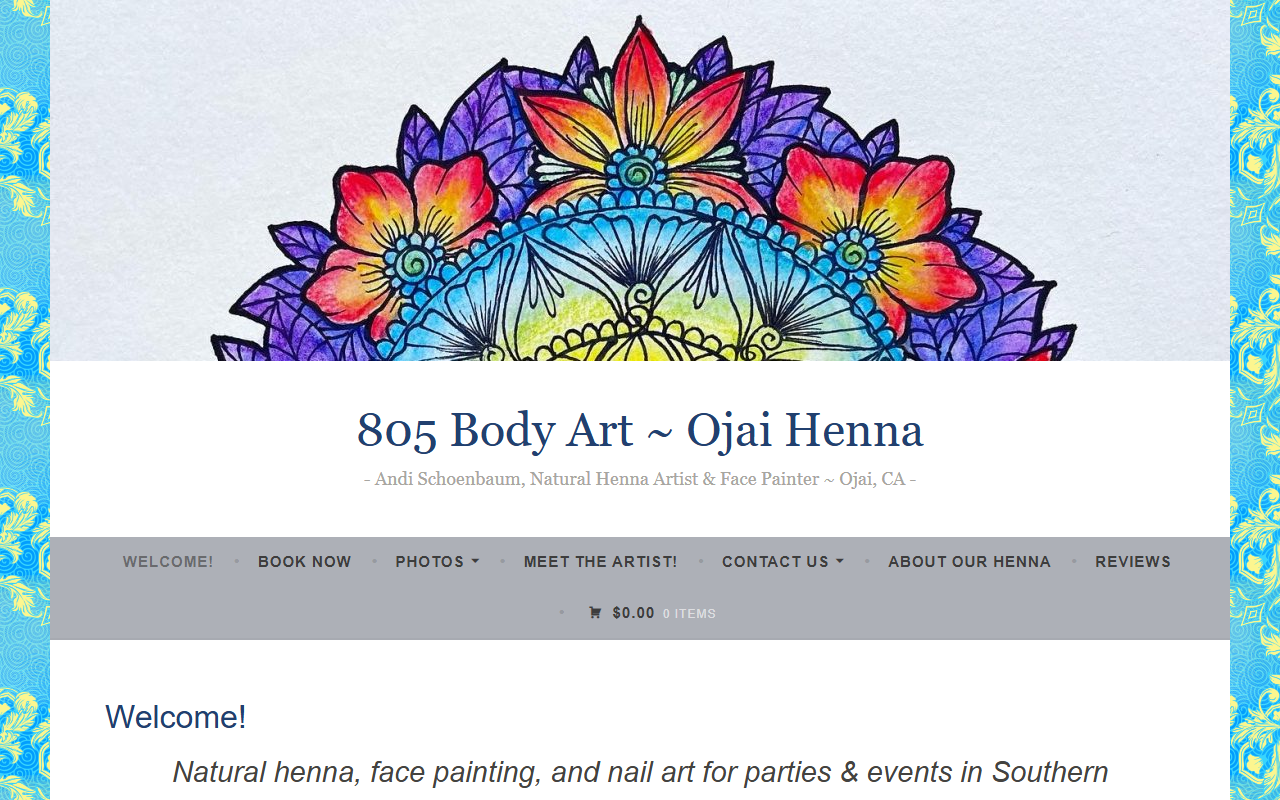 805bodyart.com screenshot