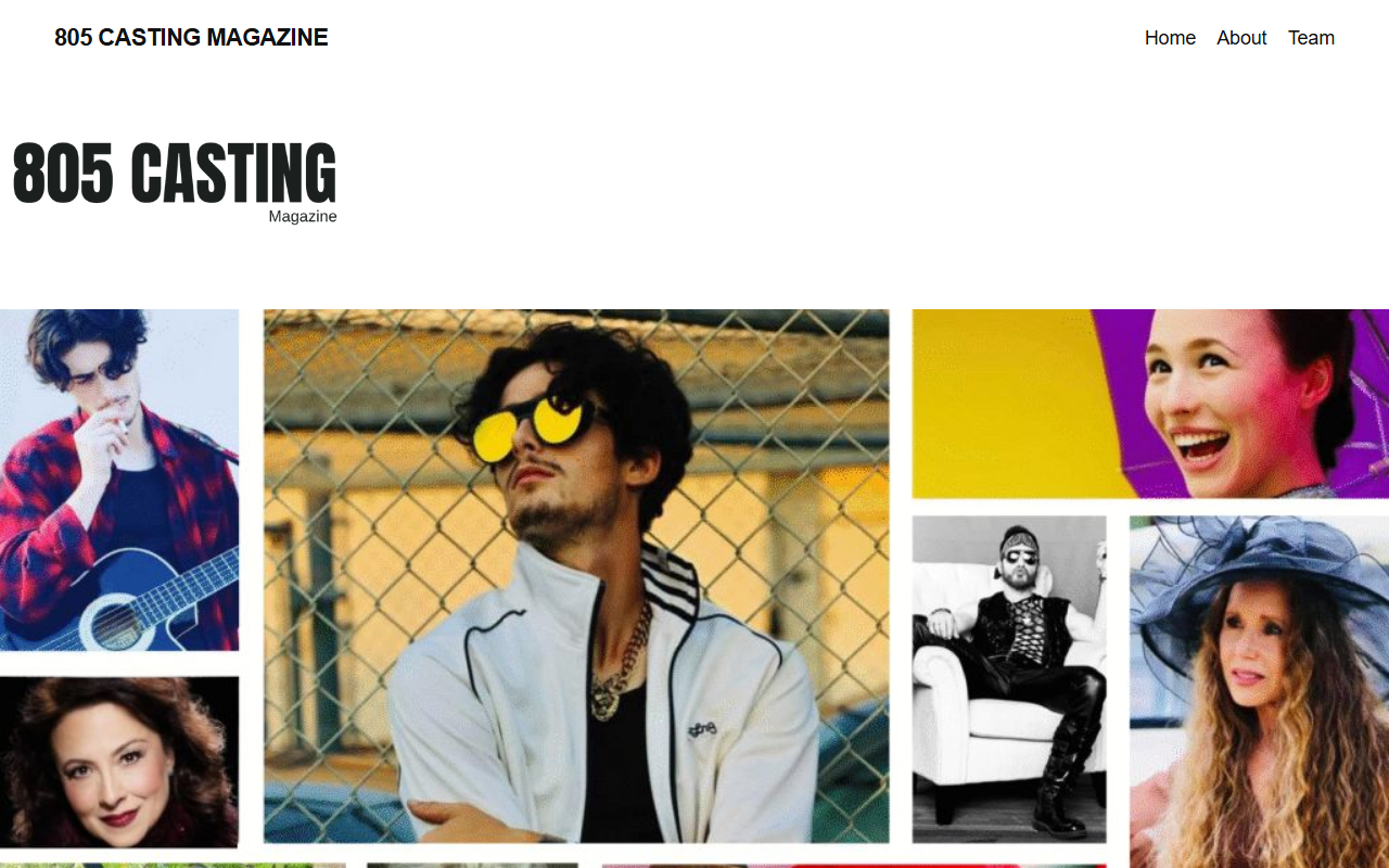 805casting.com screenshot