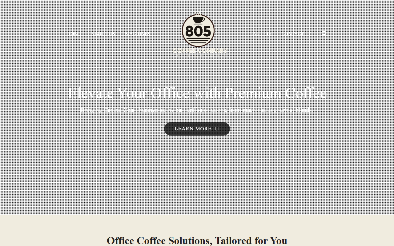 805coffeecompany.com screenshot
