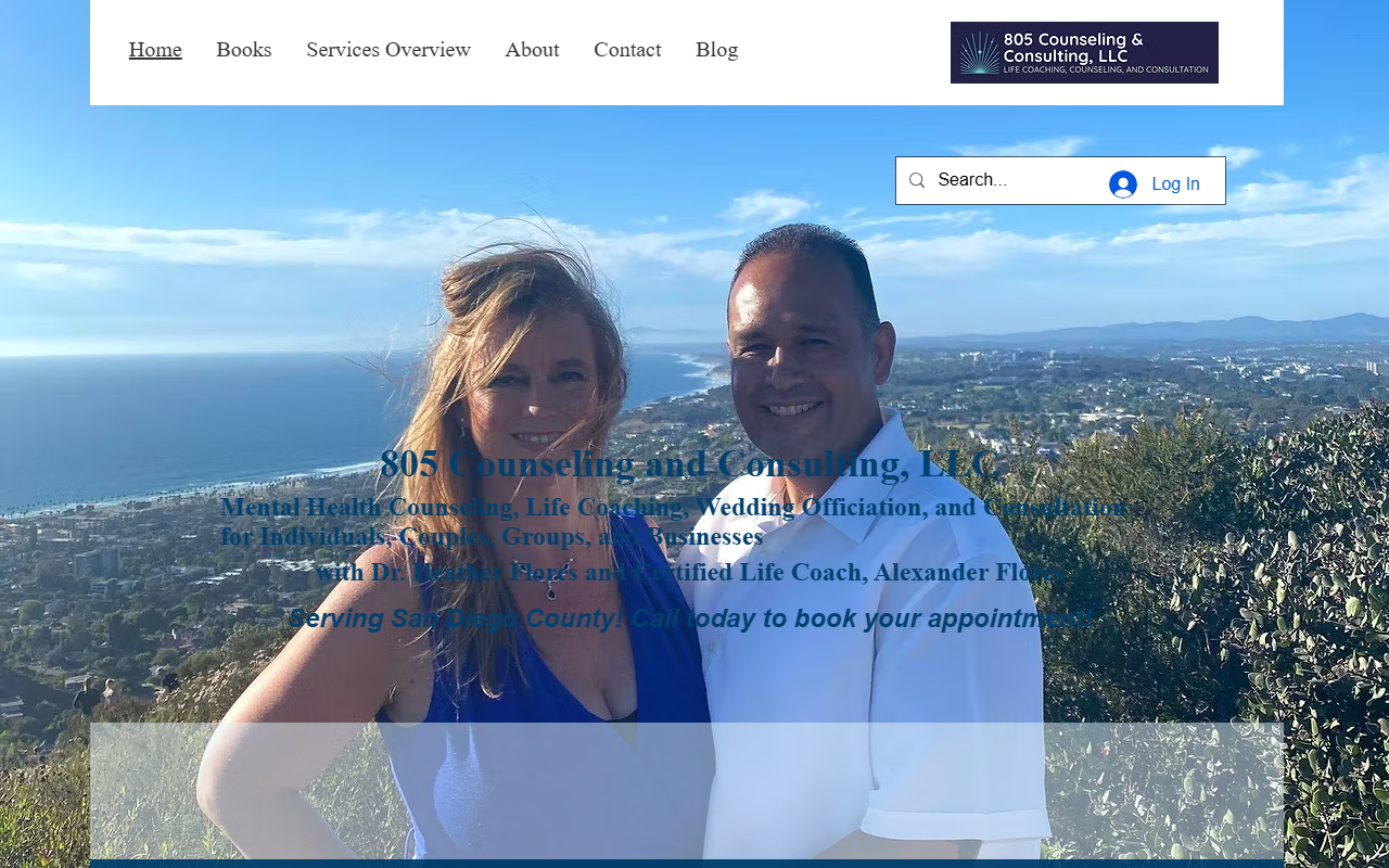 805counseling.com screenshot