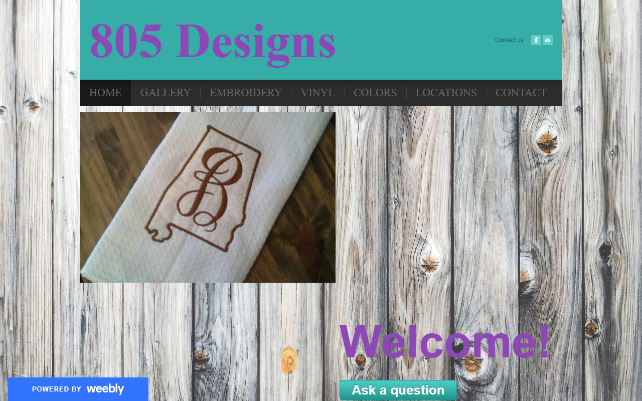 805designs.com screenshot