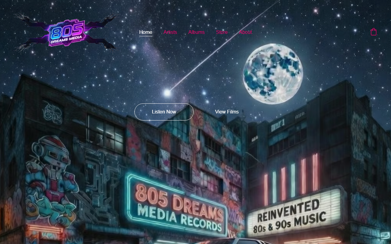 805dreamsmedia.com screenshot