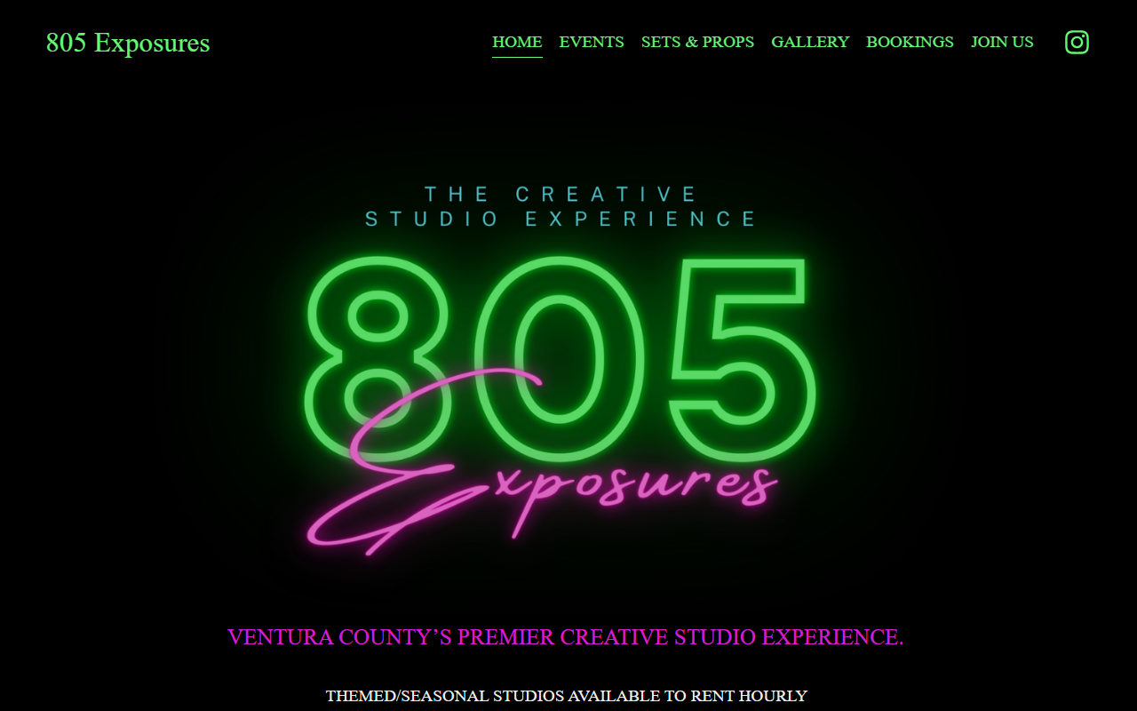 805exposures.com screenshot