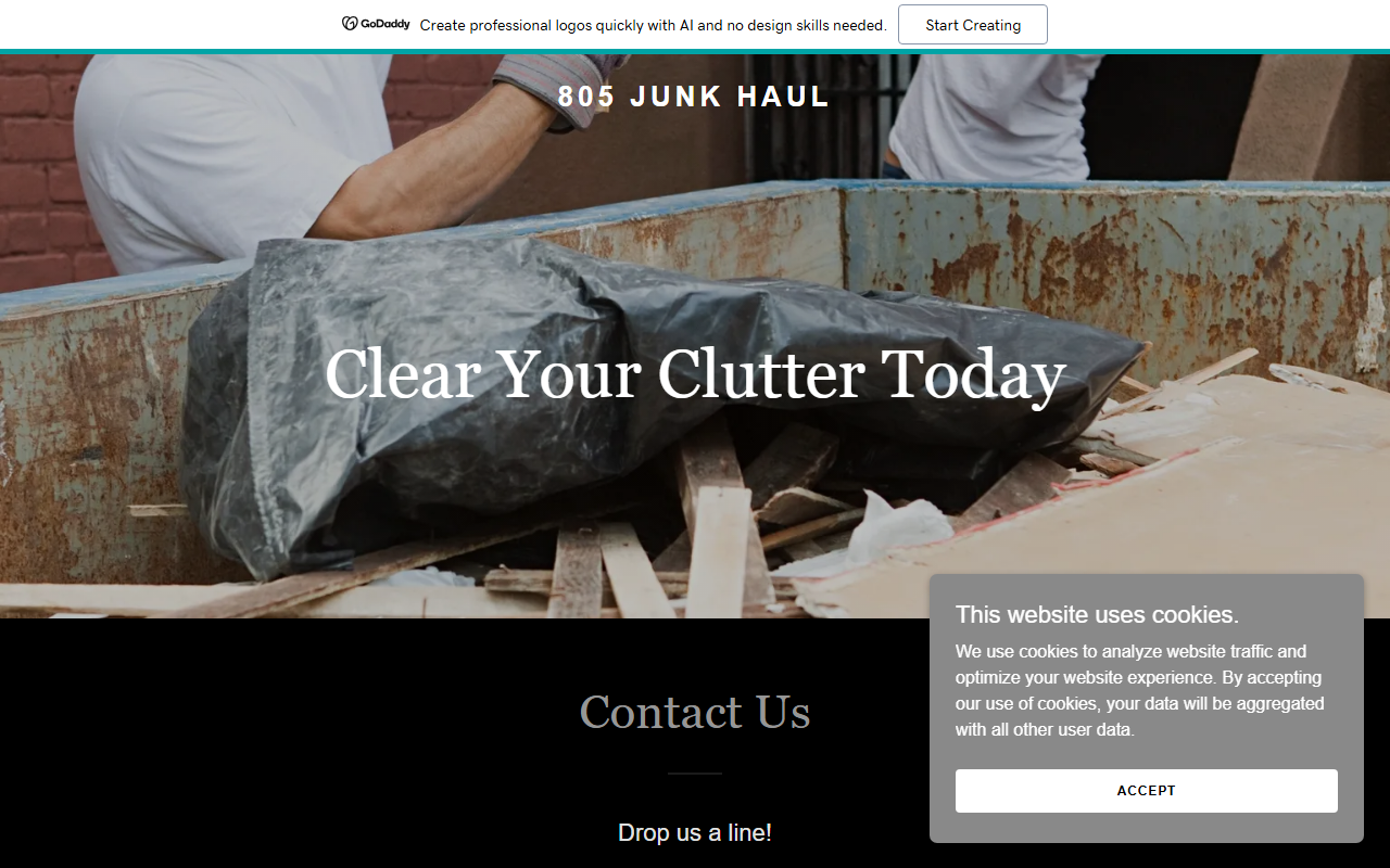 805junkhaul.com screenshot