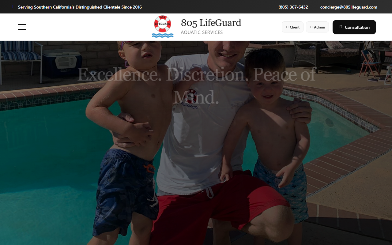 805lifeguard.com screenshot