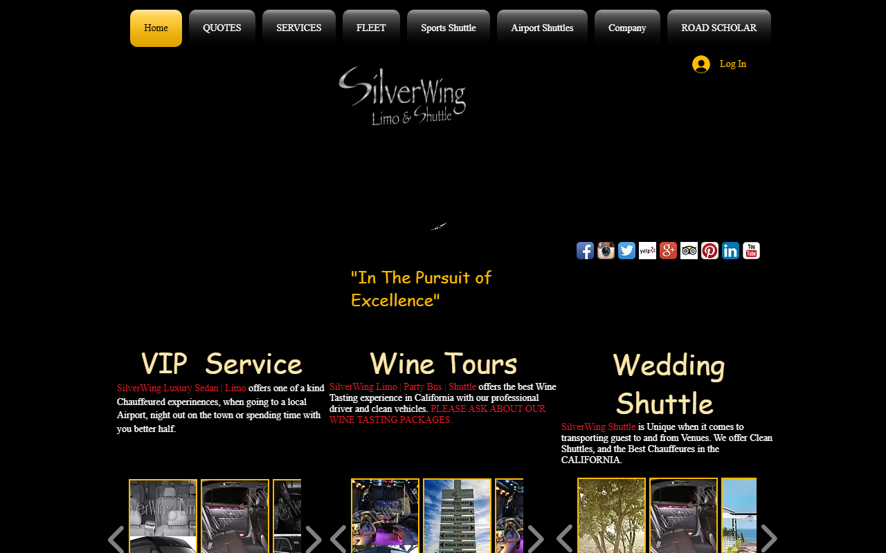 805limobus.com screenshot