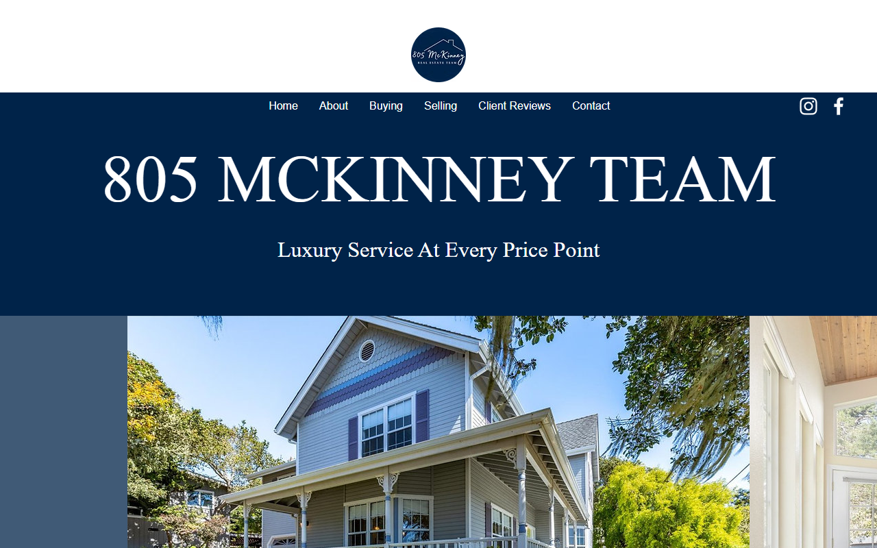 805mckinneyteam.com screenshot