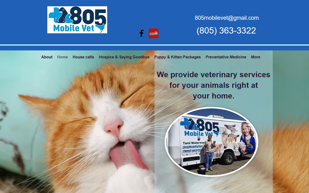 805mobilevet.com screenshot