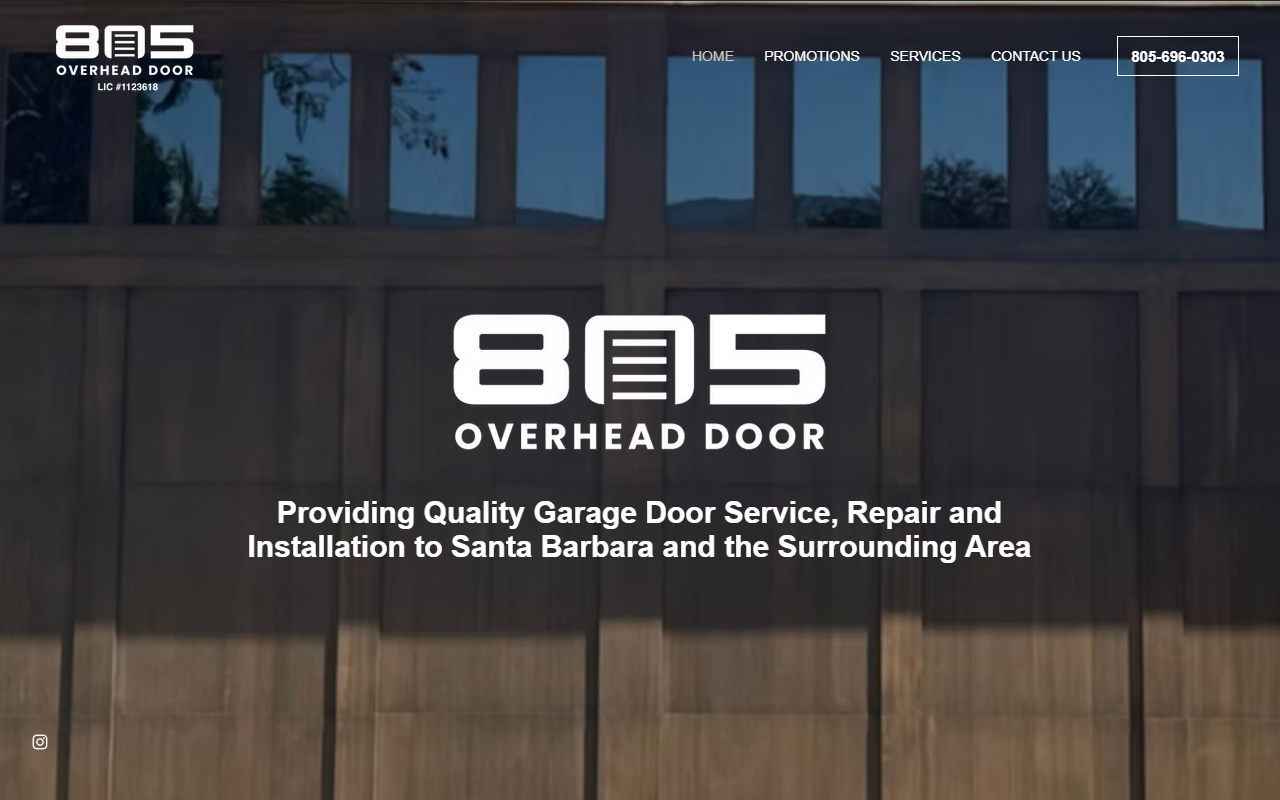 805overhead.com screenshot