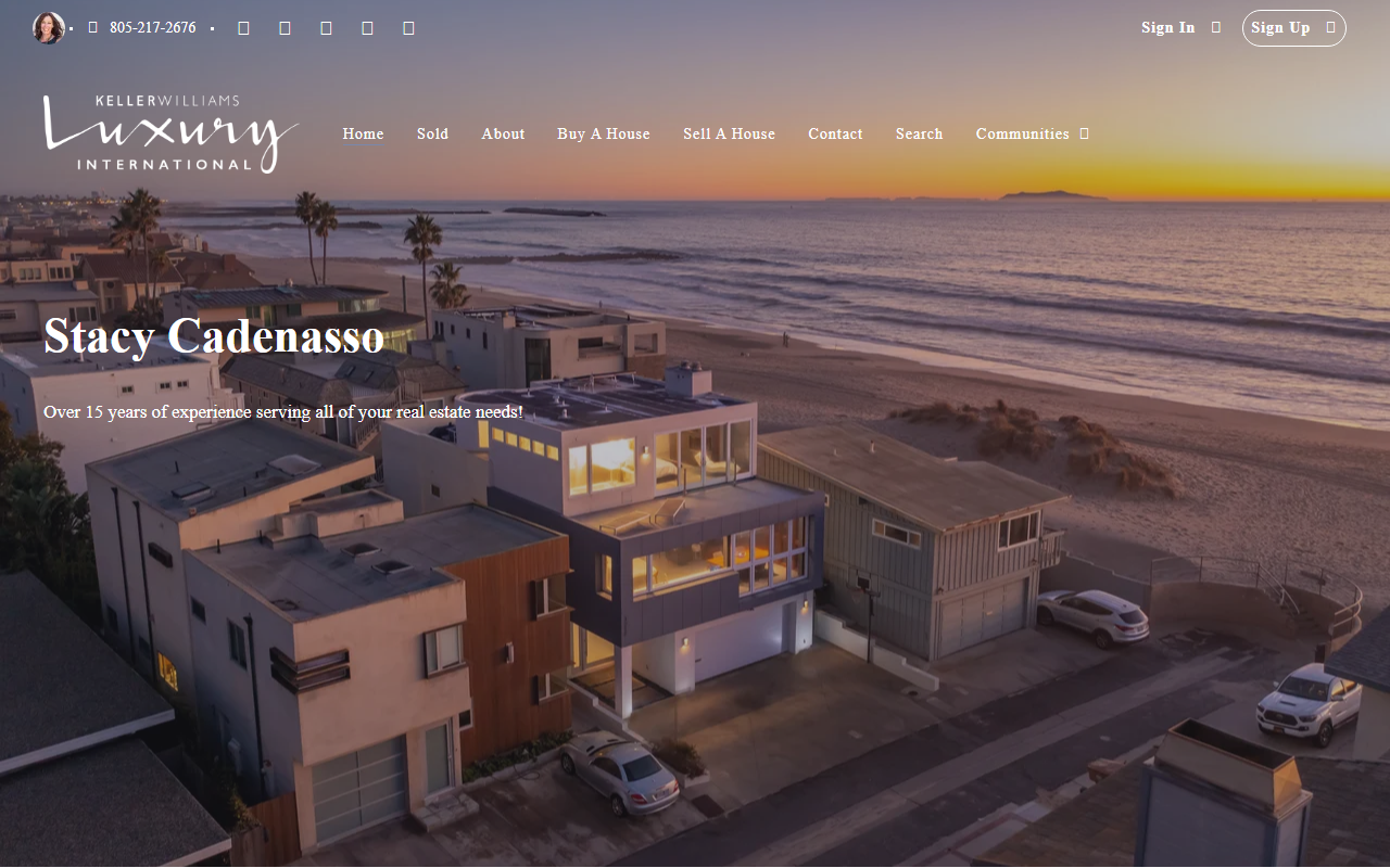 805properties.com screenshot