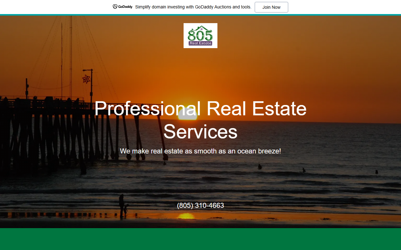 805realestate.com screenshot