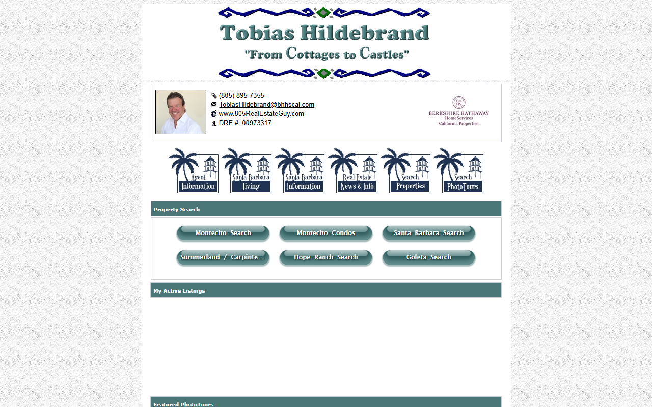 805realestateguy.com screenshot