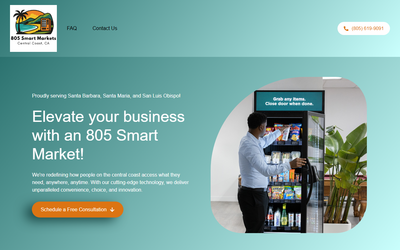 805smartmarkets.com screenshot