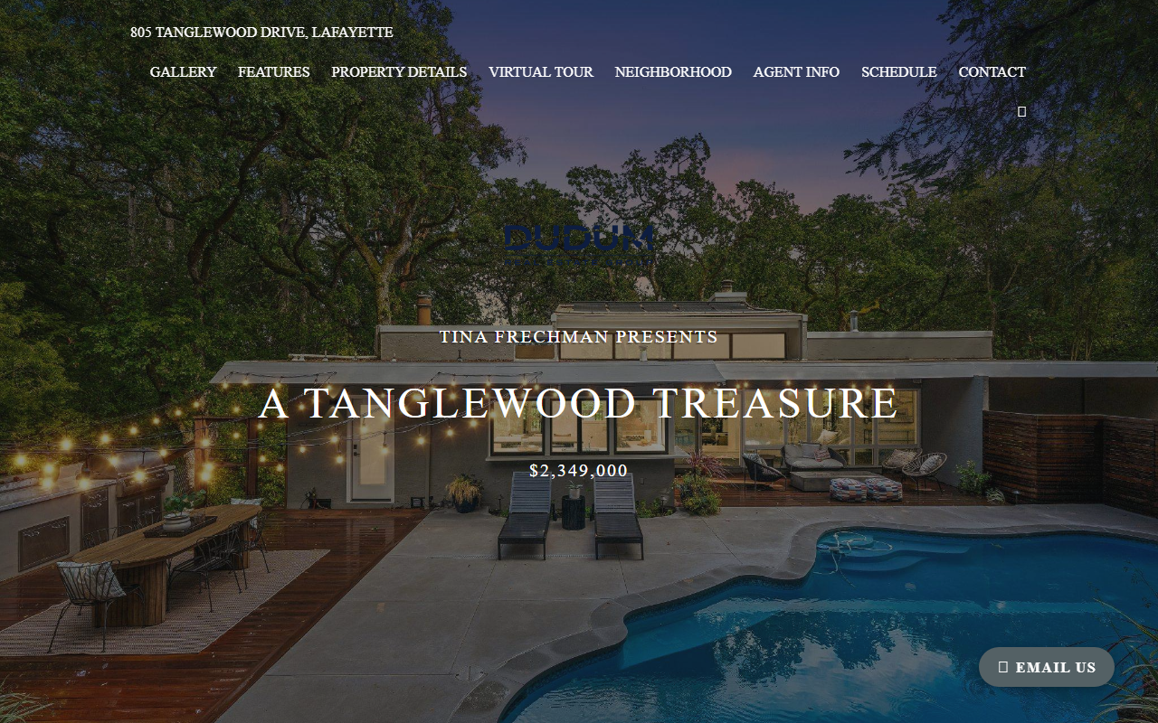 805tanglewood.com screenshot